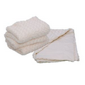 Designer Faux Fur Throw, Ivory